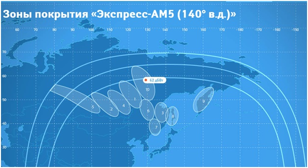 Карта покрытия ам5